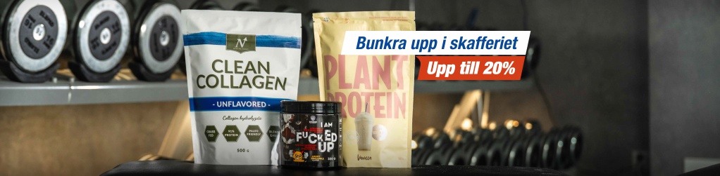 Kosttillskott  upp till 20%